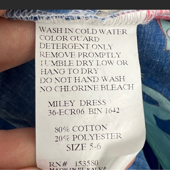 ELEANOR ROSE Circus Parade Miley Dress, Red Gingham with Circus Print Skirt, 5/6 - Picture 8 of 10